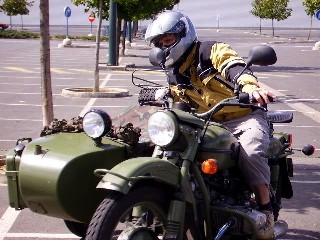 entraînement sur parking